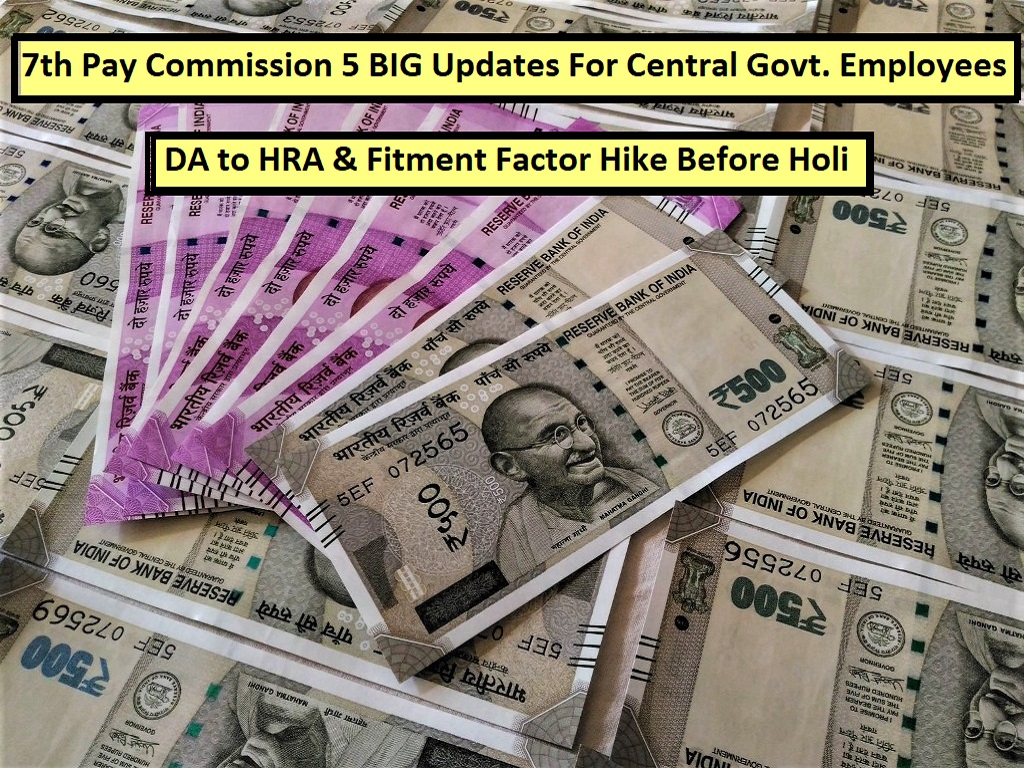 Th Pay Commission Big Updates For Central Govt Employees Da To Hra Fitment Factor Hike