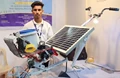 18-Year-Old from Rajasthan Set to Transform Small-Scale Farming with Solar-Powered Weed Killer Machine