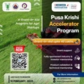 Get upto Rs. 40 lakhs under Pusa Krishi, IARI Grant-in-Aid Accelerator Program for Agri Startups