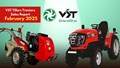 VST Tillers Tractors Sells 2,952 Power Tillers and 308 Tractors in February 2025