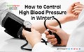 How to Control High Blood Pressure in winter?