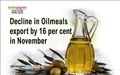 Decline in Oilmeals export by 16 per cent in November