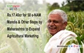 Rs.17.40cr for 58 e-NAM Mandis & Other Steps by Maharashtra to Expand Agricultural Marketing