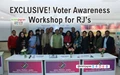 ECI: Workshop for Radio Jockeys & FM Channels on Voter Awareness