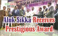 Alok Sikka Gets Life Time Achievement Award for Conservation & Management of Soil, Water Resources
