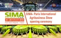 SIMA- Paris International Agribusiness Show opening ceremony
