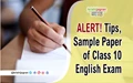 UPDATE! CBSE Board Exam 2019: Tips, Pattern, Sample Paper for Class 10 English Exam