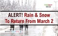 Weather Warning: Rain, Snow in India to Begin from March 2