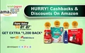 Hurry Amazon Sale Today: Avail Cashbacks & Discounts Here!