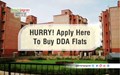 DDA Housing Scheme 2019: Sale Starts, Check Official Brochure, Eligibility Criteria, Application Money, Benefits for EWS Category
