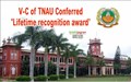 TNAU V-C Bestowed With 'Lifetime Recognition Award' by the Confederation of Horticulture Association of India