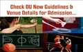 What are the Delhi University Latest Guidelines & Venue Details for Admission under Sports Quota?