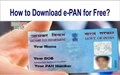 Now New PAN Card Applicants Can Download e-PAN Free of Cost; Check Complete Procedure Here