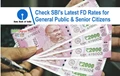 Alert SBI Customers: State Bank of India Again Cuts FD Rates: Here’s the New Fixed Deposits Interest Rates for General Public, Senior Citizens