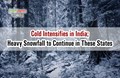 Cold Wave Conditions to Continue in Several Parts of North India; Heavy Snowfall in Shimla, J&K