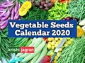 Vegetable Seed Sowing Calendar 2020-2021 for Farmers