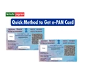 e-PAN Card: Apply for Instant PAN Card Online via Aadhaar Card for Free; Complete Guide Inside