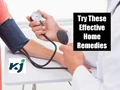 How to Control High Blood Pressure Through Home Remedies?