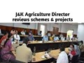 Director Agriculture Jammu Reviews Progress under KCC, NABARD Projects