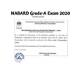 NABARD 2020: Grade-A Mains Exam to be Heldin September
