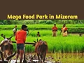 New Mega Food Park in Mizoram to benefit  25,000  farmers  &  Give 5000  jobs