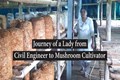 This Female Civil Engineer Earns Rs. 2 Lakh by Growing Organic Mushrooms in her Parking Area