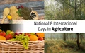 List of Important and Special Days in Agriculture