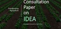 Consultation Paper on Indian Digital Ecosystem of Agriculture (IDEA) Released