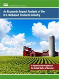 USDA Releases Economic Impact Analysis of the U.S. Biobased Products Industry