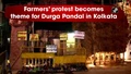 Durga Puja Pandal in Kolkata Displays Lakhimpur Kheri Incident, Farmers' Protest