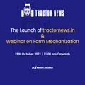 Krishi Jagran to Launch tractornews.in & Conduct a Webinar on Farm Mechanization