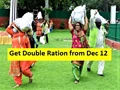 15 Crore Ration Card Users to Get Double Ration from December 12
