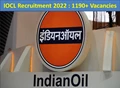 IOCL Recruitment 2022 Out: Don’t Miss The Chance, Apply Now for More Than 1190+ Vacancies