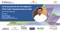 An Ecosystem for Solar Manufacturing in India