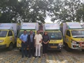 Nitin Gadkari Flags off 5 Mobile Vans under ACFI's Stewardship Program 'Kisan Kalyan Karykram'