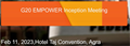 G20 EMPOWER Inception Meeting