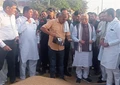 Haryana CM Khattar Inspects Gharaunda Mandi for Smooth Wheat Procurement