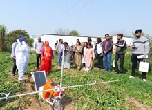GDA Field Visit: Krishi Jagran Team Visited ‘Gender Smart Demo Farm’ in Aligarh