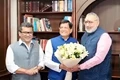 Giriraj Singh Takes Charge of Ministry of Textiles, and Pabitra Margherita as MoS