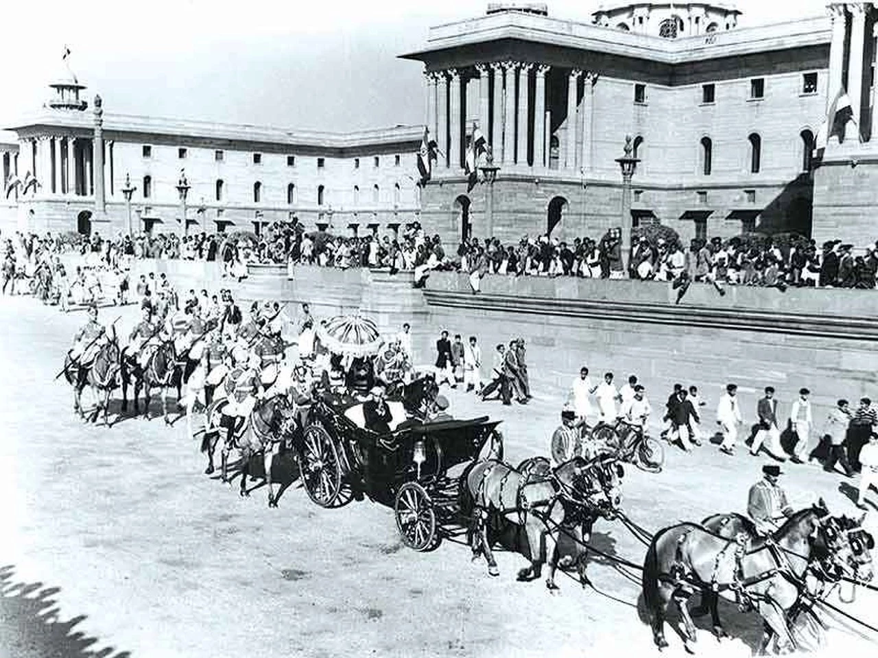 First Parade Celebration on the occasion of Republic Day Celebrations 1950